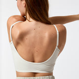 CROP BACKLESS ALOE