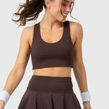 TOP  BRA AURA DK CHOCOLATE
