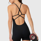 ENTERITO SHORT JUMPSUIT BLACK
