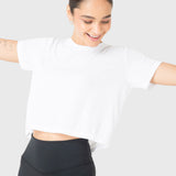 POLERA M/C BASIC T SHIRT ZIA II WHITE