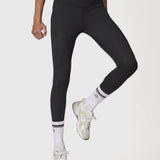 CALZA ANKLE EMMA ALOE BLACK