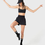 SHORT 2 IN 1 ACTIVE SHORT BLACK