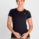 REMERA M/C T-SHIRT ROUND NECK BLACK