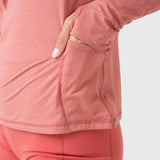 LS HALF ZIP REC