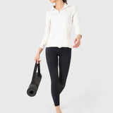 PRIMERAS CAPAS LS HALF ZIP OFF WHITE