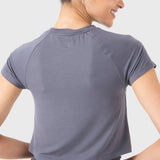 POLERA M/C SOFT T SHIRT ACERO