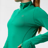 LS HALF ZIP REC