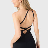 ENTERITO ONESHOULDER JUMPSUIT BLACK