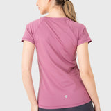 REMERA M/C T-SHIRT ROUND NECK OLD ROSE