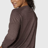 POLERA M/C CREW NECK REC MELANGE CHOCOLATE