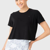 POLERA M/C BASIC T SHIRT ZIA II BLACK
