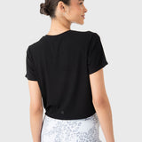 POLERA M/C BASIC T SHIRT ZIA II BLACK