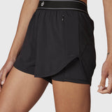 SHORT 2 IN 1 CLOE REC BLACK