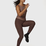 CALZA ANKLE JANE CHOCOLATE
