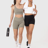 TOP  OPEN BRA ZIA GREEN