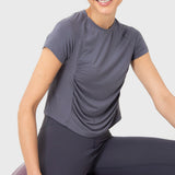 POLERA M/C SOFT T SHIRT ACERO