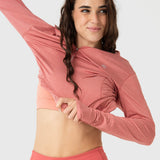 LS HALF ZIP REC