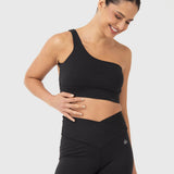 TOP  OPEN BRA ZIA BLACK