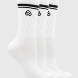 CALCETIN 3PACK CREW CUT PRO WHITE