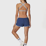 SHORT 2 IN 1 LAIA REC DENIM BLUE