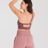 TOP  STRAPPY ONE SHOULDER HABANNO