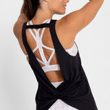 REMERA S/M TANK CLOE BLACK