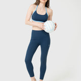 CALZA ANKLE DIANA ALOE DENIM BLUE