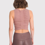 TOP  CROP TANK LIVIA TIERRA[B81