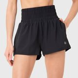 SHORT 2 IN 1 ACTIVE SHORT BLACK