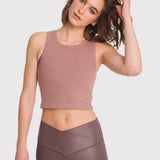TOP  CROP TANK LIVIA TIERRA[B81
