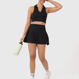 Set Cropped Woven