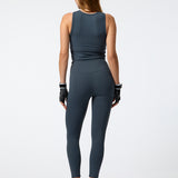 CALZA ANKLE EMMA ALOE STONE GRAY