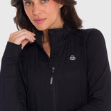 CHAQUETA 2ND LAYER FZIPPER BLACK