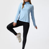 LS HALF ZIP REC