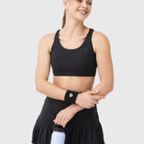 TOP  COURT BRA BLACK