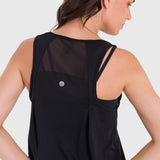 REMERA S/M VEST ZIA BLACK