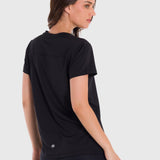 REMERA M/C V-NECK BLACK