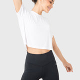 POLERA M/C BASIC T SHIRT ZIA II WHITE