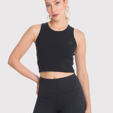 TOP  CROP ZIA BLACK