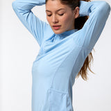 LS HALF ZIP REC