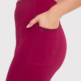 CALZA SHORT LEGG ROSE CARMENERE