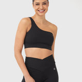 TOP  OPEN BRA ZIA BLACK