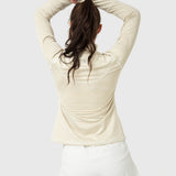 LS HALF ZIP REC