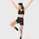 CALZA SHORT LEGG  FLO BLACK