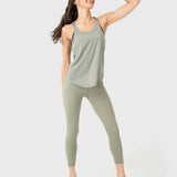 REMERA S/M TRAINING TANK GREEN