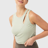 TOP  CROP DOMI PISTACHO