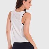 REMERA S/M VEST ZIA WHITE