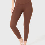 CALZA HR ANKLE LEG  EMMA DK CHOCOLATE