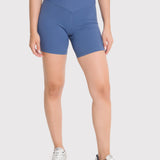 CALZA BIKER SHORT LIVIA SEA