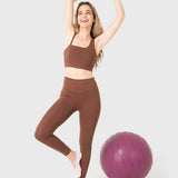 CALZA HR ANKLE LEG  EMMA DK CHOCOLATE